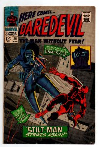 Daredevil #26 - Stiltman - 1967 - VG