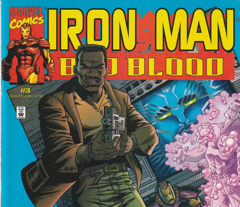 Iron Man – Bad Blood # 1,2,3,4  Justin Hammer's Revenge !!!!