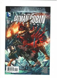 Batman & Robin Eternal #24 NM- 9.2 DC Comics 2016 Snyder, Azrael vs. Grayson