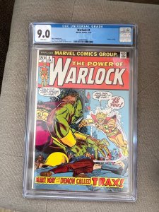 Warlock #4 (1973) CGC 9.0