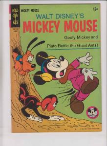Walt Disney's Mickey Mouse #102 VF- august 1965  goofy & pluto battle giant ants