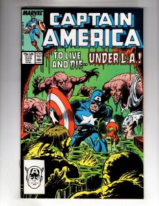 Captain America #329 (1987)    / EBI#1