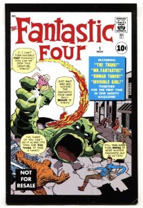 FANTASTIC FOUR #1 2005 Toy Biz reprint-Marvel-comic book