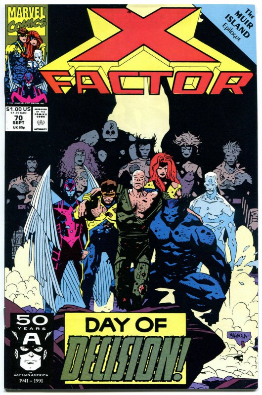 X-FACTOR #70, NM+, Mike Mignola, Muir Island, Beast, more in store