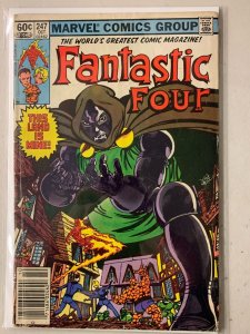 Fantastic Four #247 newsstand, 1st appearance Kristoff 4.5 (1982)