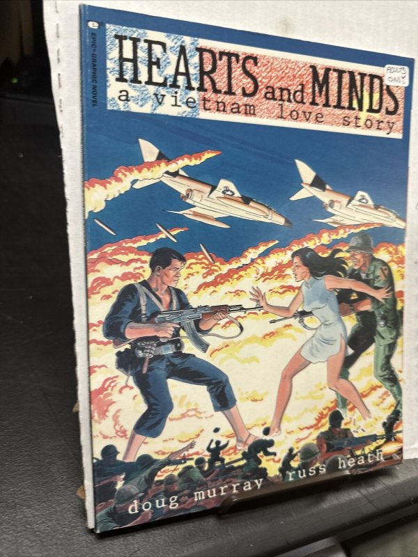 Epic Graphic Novel-Hearts and Minds-Vietnam Love Story--Doug Murray--1990-