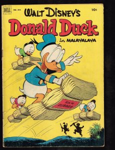 Four Color  #394 - Walt Disney's Donald Duck In Malayalaya / Dell ~ (4.0) WH