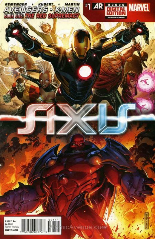 Avengers & X-Men: Axis #1 VF/NM; Marvel | save on shipping - details inside