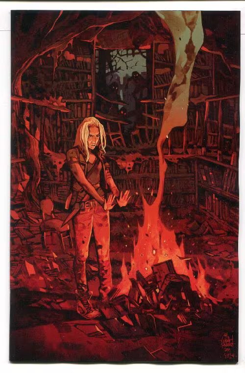 BUFFY LAST VAMPIRE SLAYER (2021 BOOM!) #1 VARIANT 1:50 CVR F REBELKA