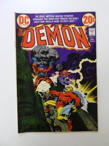 The Demon #5 (1973) FN- condition 1/2 tear back cover