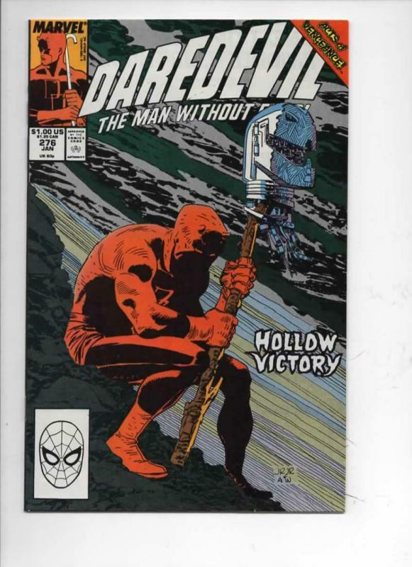 DAREDEVIL #276 NM-  Murdock, Acts of Vengeance, 1964 1989, more Marvel in store 