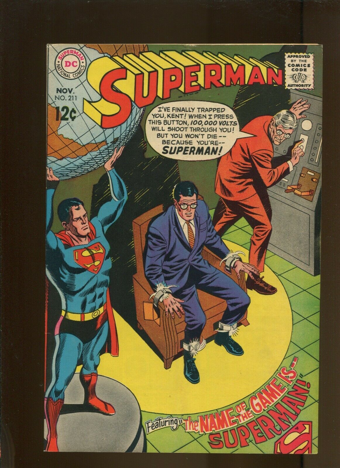 Superman #211 () the Name of the Game IS Superman! | Comic Books -  Silver Age, DC Comics, Superman, Superhero / HipComic