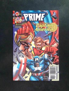 Prime/Captain America #1  Malibu Comics 1996 FN/VF