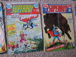 DC Superboy #176 178 179 180 + more VG/F (5.0) Bronze age lot 11 comics (475J) 