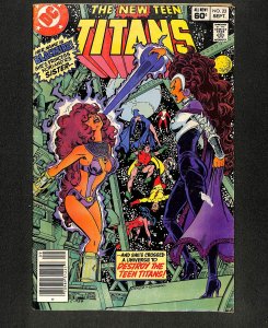 New Teen Titans #23 1st Blackfire!