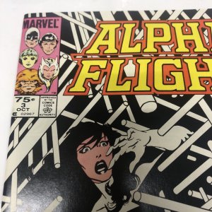 Alpha Flight (1983) # 3 (NM) John Byrne • Andy Yanchus • Marvel • CPV