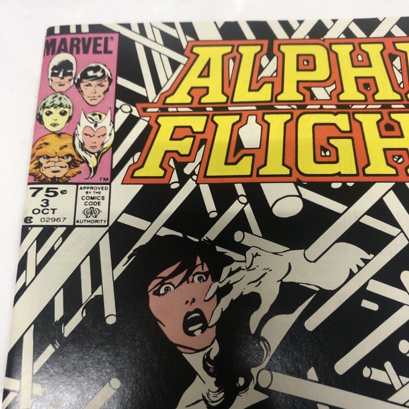 Alpha Flight (1983) # 3 (NM) John Byrne • Andy Yanchus • Marvel • CPV