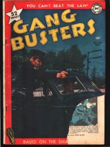 Gang Busters #13 1949- DC-Pyramid Pirates-Border Patrol-One page Green Arrow-...