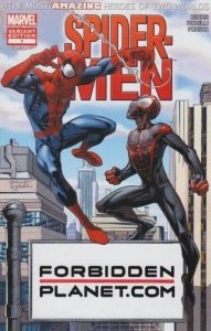 SPIDER-MEN #1 (2012) SARA PICHELLI FORBIDDEN PLANET VARIANT MARVEL NM.
