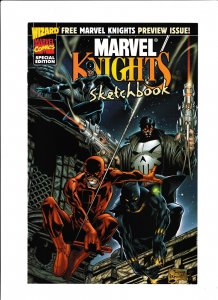 MARVEL KNIGHTS SKETCHBOOK #01 (1998) JIMMY PALMIOTTI | WIZARD MAGAZINE INSERT