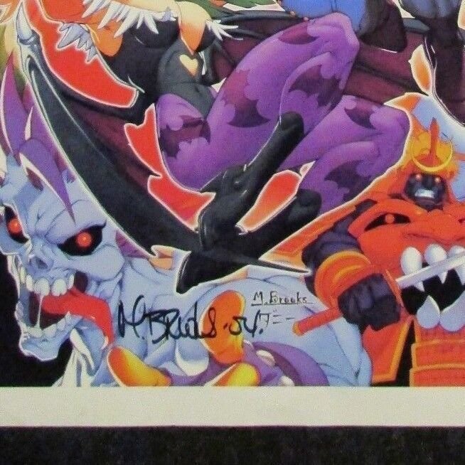 MARK BROOKS 11x17 Signed Color Print FVF 7.0