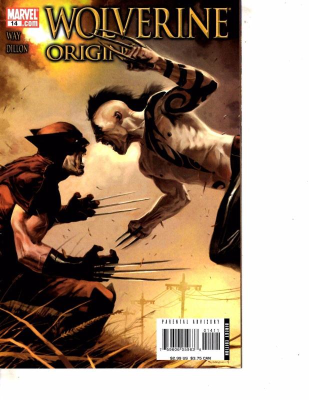 Lot Of 3 Wolverine Origins Marvel Comic Books #11 12 14 BH52