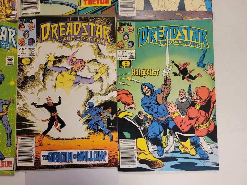 6 Dreadstar Marvel Comic Books #1 2 3 4 5 6 55 TJ19