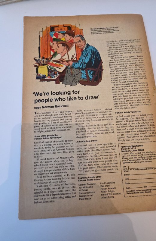 The Amazing Spider-Man #67 (1968)to squash a spider Mod foxxing/tanning