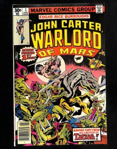 John Carter Warlord of Mars #1