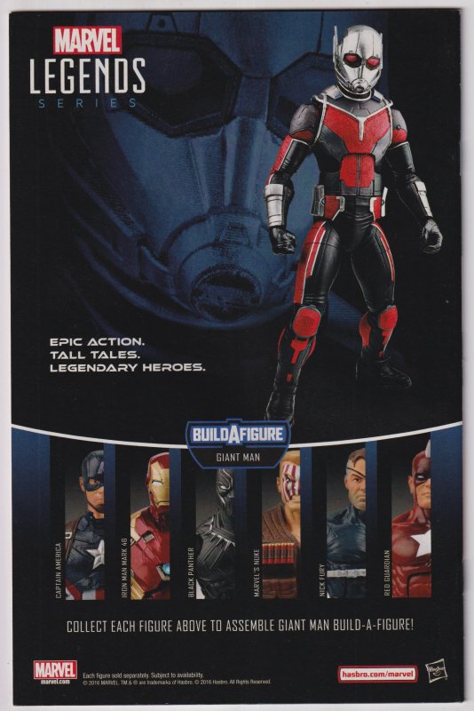 Civil War II #1 McNiven Cover (2016)