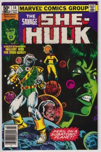 The Savage She-Hulk #14 Newsstand Edition (1981) She-Hulk