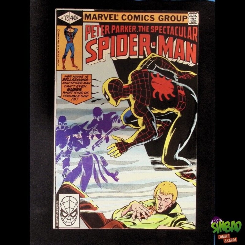 The Spectacular Spider-Man, Vol. 1 43A 1st app. Madam Belladonna, 1st app. Roder