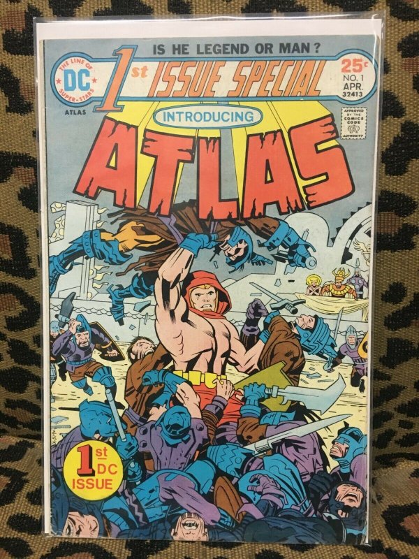 1st ISSUE SPECIAL #1 ATLAS - FIRST DC APPEARANCE - 4/75 - FINE JACK KIRBY