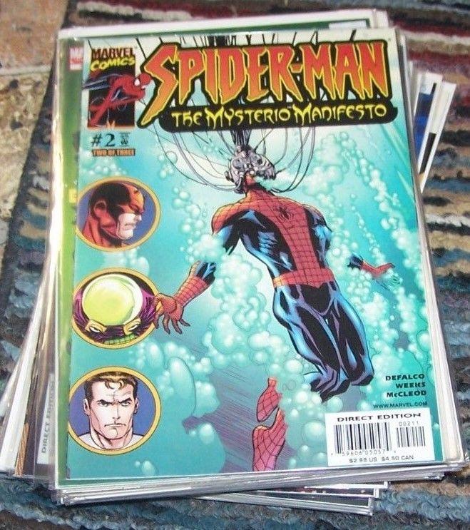  Spider-Man: The Mysterio Manifesto #2 (Feb 2001, Marvel daredevil peter parker