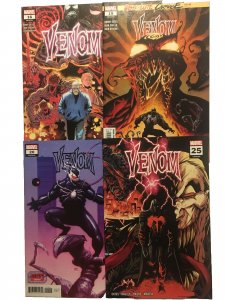 Venom #16 #19 #20 #25 Set Lot Knull & The Maker Appearances Variant Covers 2019