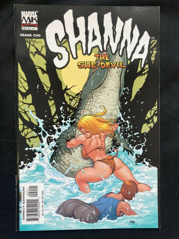 SHANNA:THE SHE-DEVIL #2(9.2) MARVEL KNIGHTS, MINI SERIES(2005)