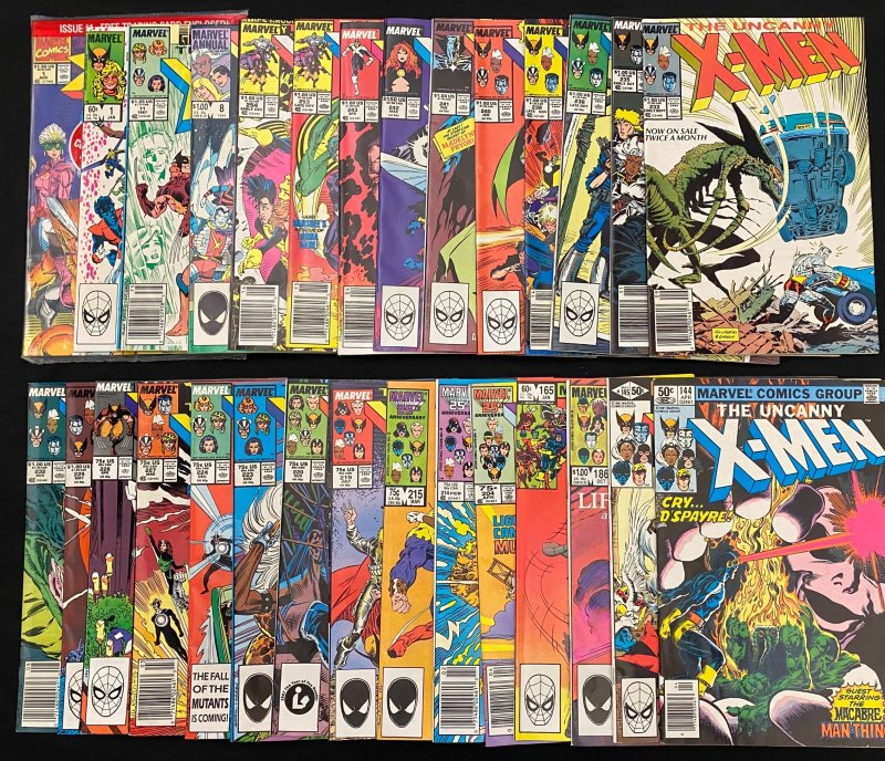 Uncanny X-Men - 29 book lot