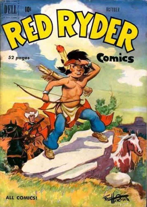 Red Ryder Comics #87 VG ; Dell | low grade comic October 1950 Native American