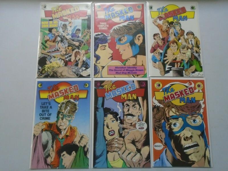 The Masked Man set #1-12 8.0 VF (1984-85)