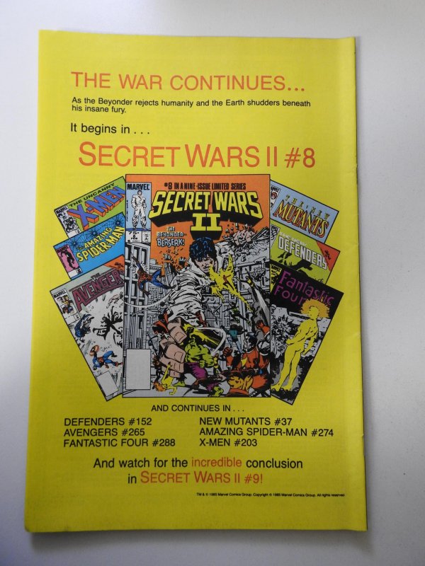 The Vision and the Scarlet Witch #5 (1986)