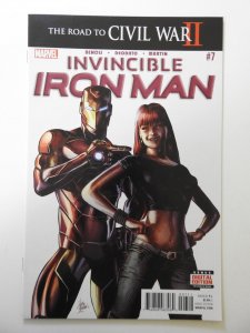 Invincible Iron Man #7 (2016) NM Condition! 1st Cameo Riri Williams!