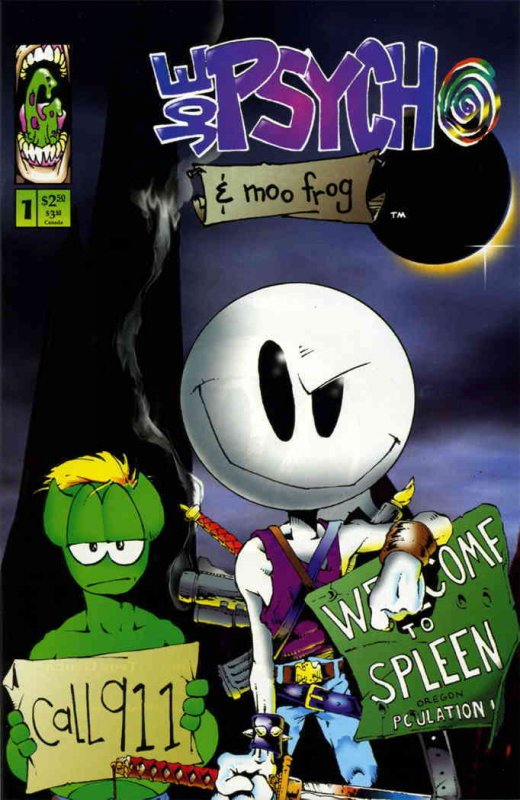 Joe Psycho And Moo Frog #1 VG ; Goblin | low grade comic