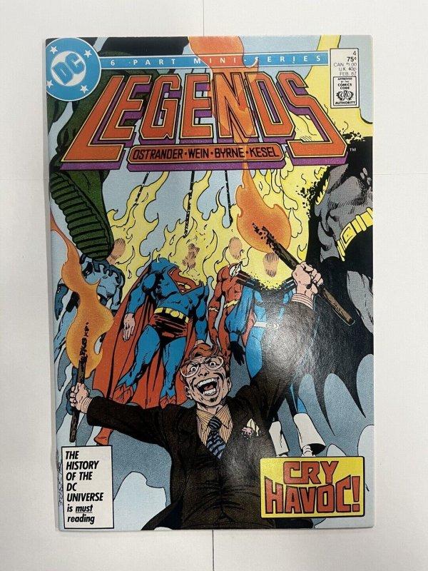 Legends #4 NM DC Comics C249