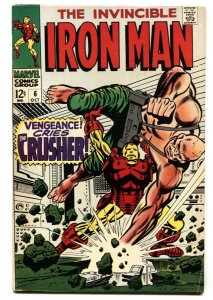 IRON MAN #6 1968-Silver-Age Marvel Comic Book FN
