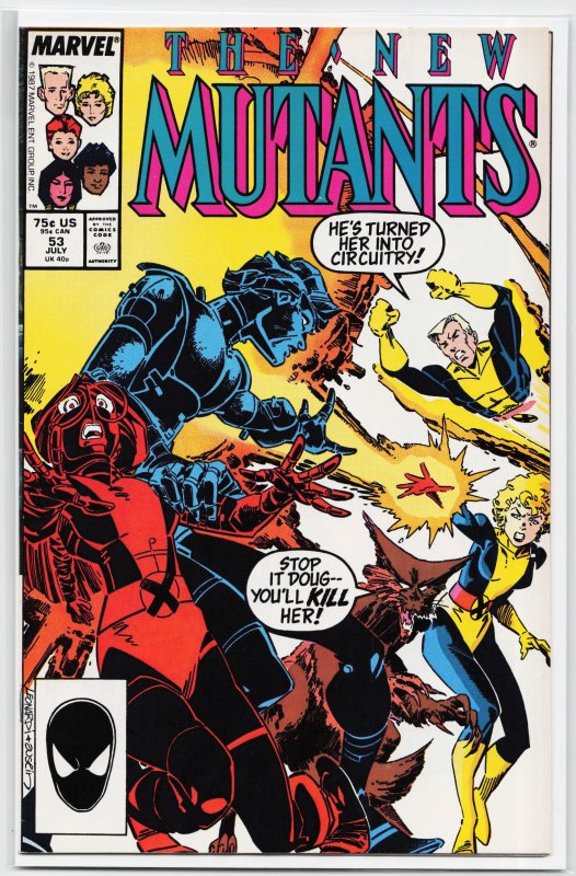 The New Mutants #53 (1987) New Mutants