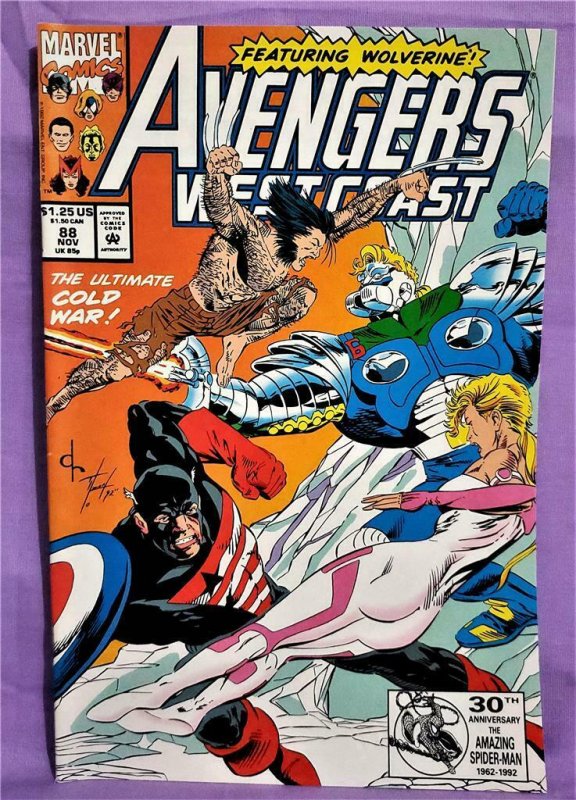 Roy Thomas AVENGERS WEST COAST #82 - 88, Annual #7 Dave Ross (Marvel, 1992)!