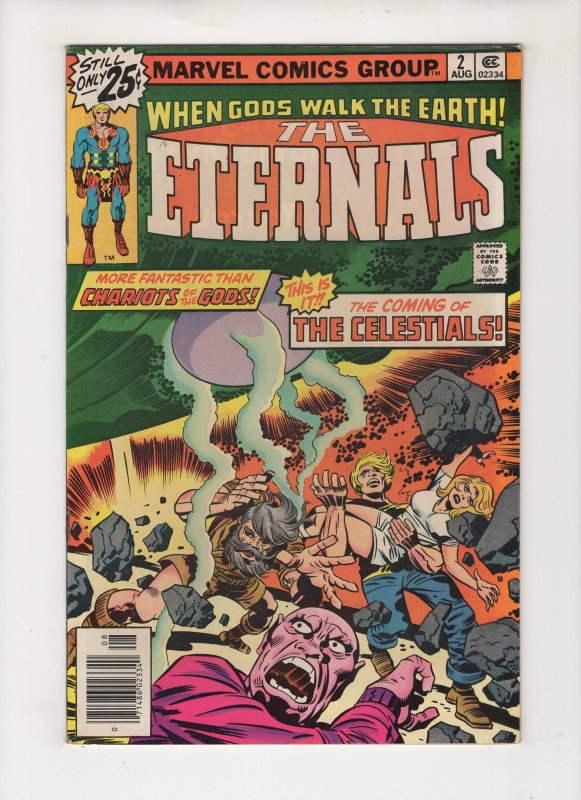 The Eternals #2 - 1st App The Celestials Jack Kirby Classic !!!