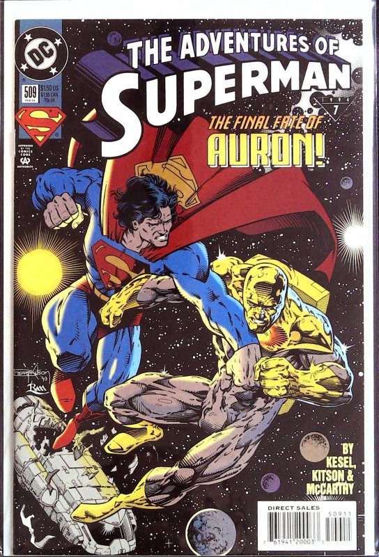 Adventures of Superman #509 (1994)