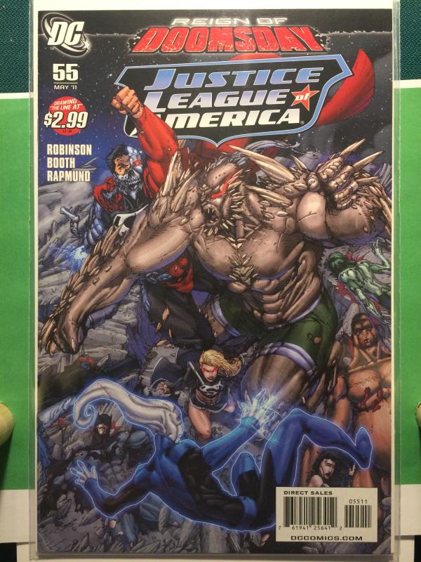 Justice League Of America #55 Reign of Doomsday