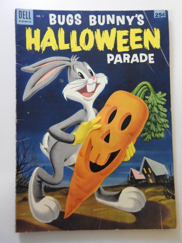 Bugs Bunny's Halloween Parade #1 (1953) GD 2 in spine split, pencil inte...